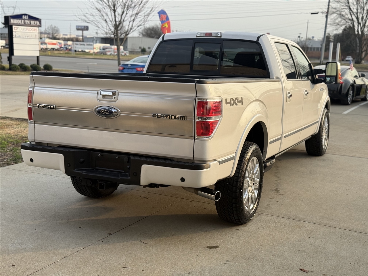 Ford F-150 Platinum SuperCrew 5.5-ft. Bed 4WD 2013