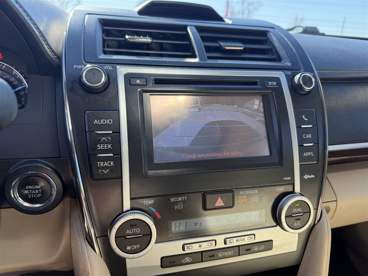 Toyota Camry XLE V6 2013