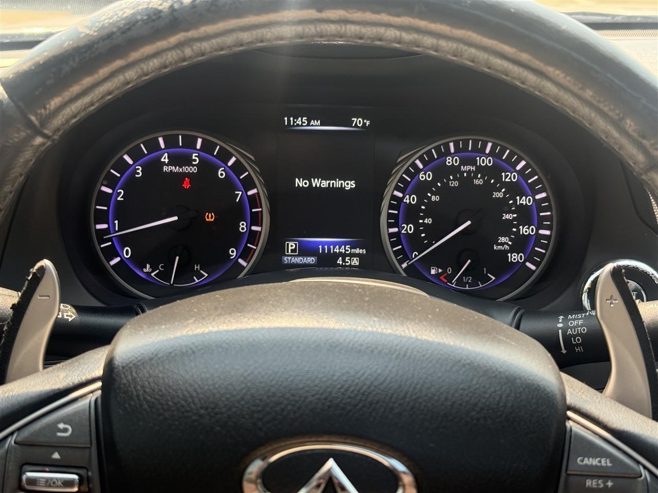 Infiniti Q50 Red Sport 400 2017