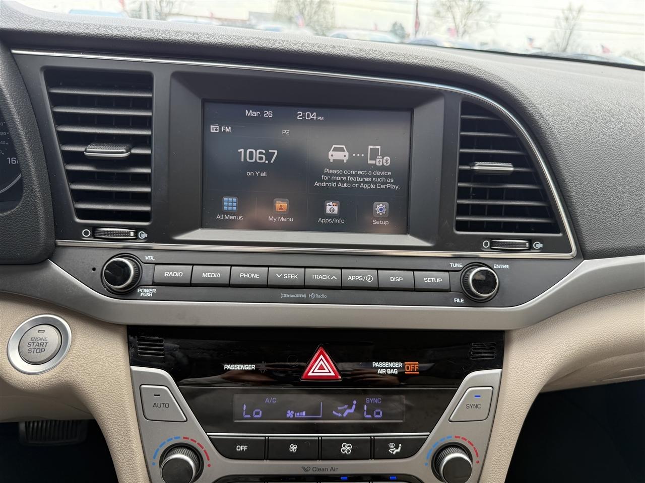 Hyundai Elantra Limited 2018