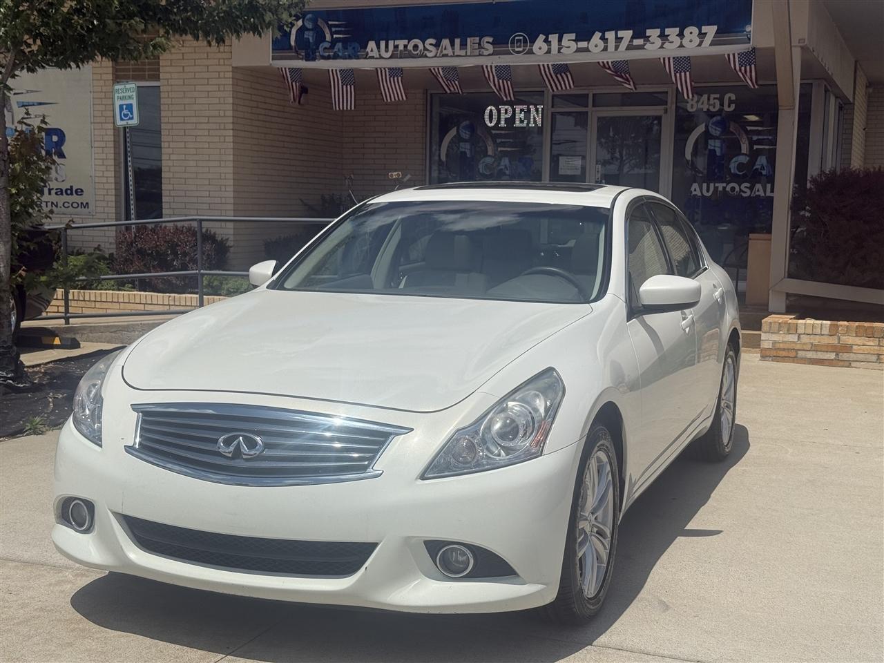 2011 Infiniti G Sedan G37x AWD
