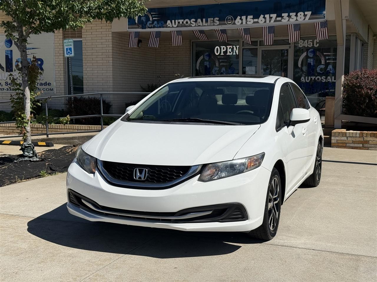 Honda Civic EX Sedan 5-Speed AT 2013