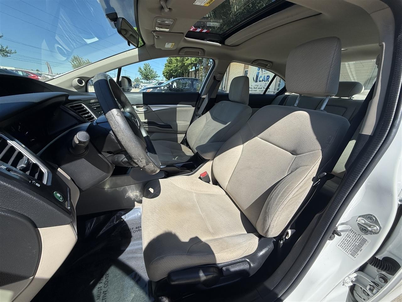 Honda Civic EX Sedan 5-Speed AT 2013