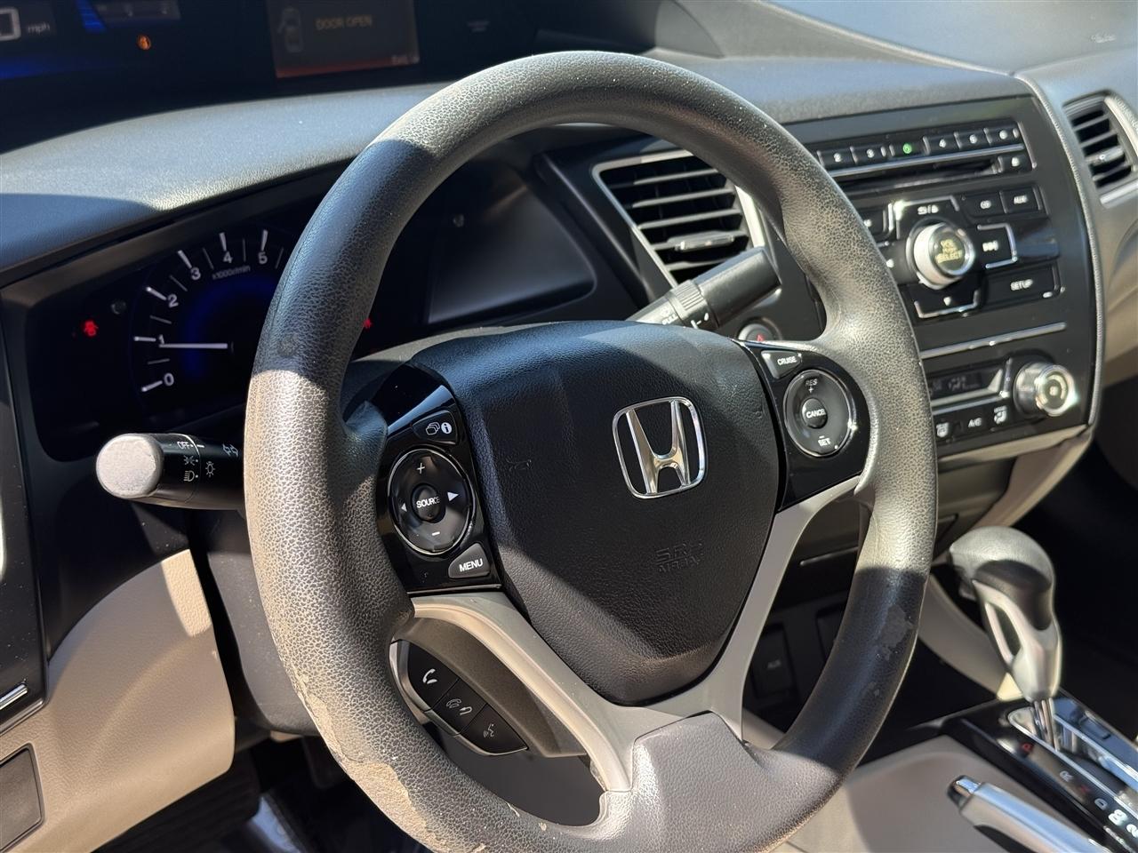 Honda Civic EX Sedan 5-Speed AT 2013