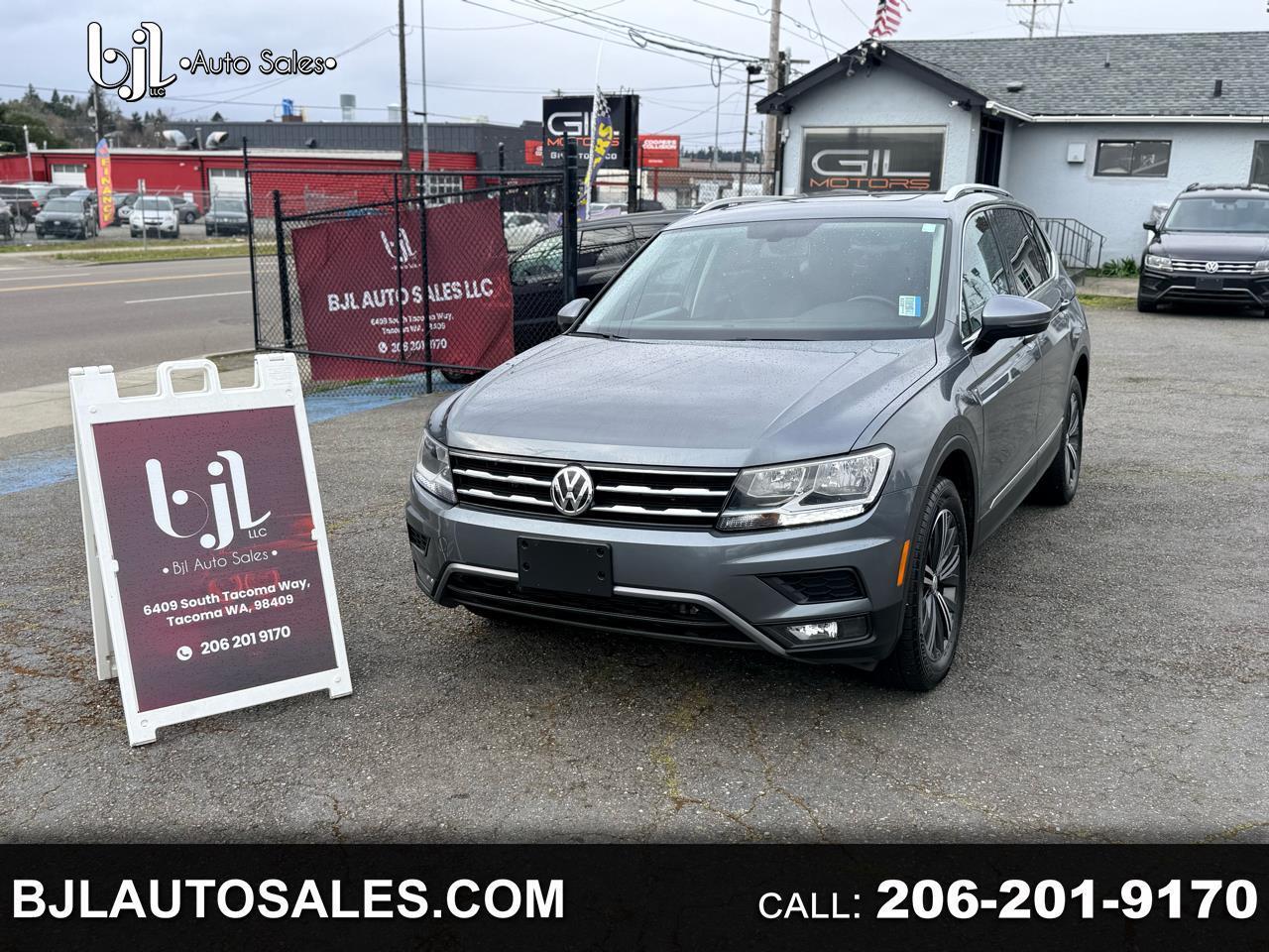 2018 Volkswagen Tiguan SEL 4Motion