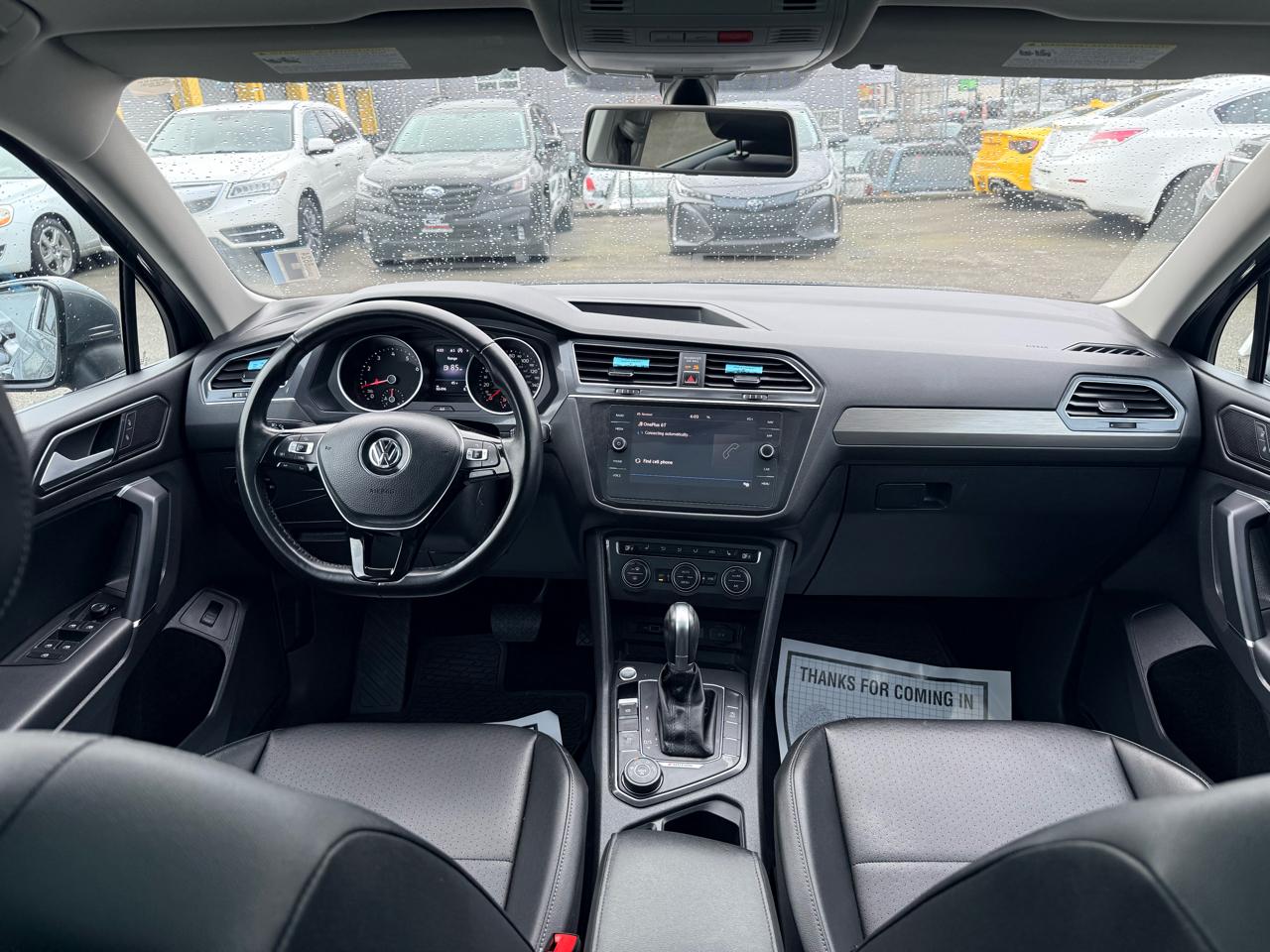 Volkswagen Tiguan SEL Premium 4D SUV 4Motion 2018