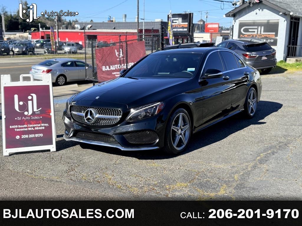 2015 Mercedes-Benz C-Class C300 4MATIC Luxury Sedan