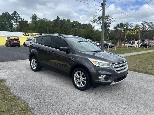 Gray 2018 Ford Escape SEL FWD SUV / Crossover Front-Wheel Drive Automatic