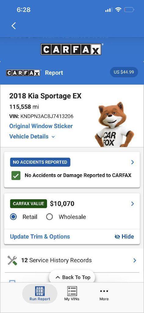 Kia Sportage  2018