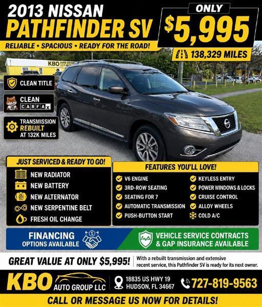 2013 Nissan Pathfinder SV
