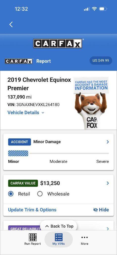 Chevrolet Equinox  2019