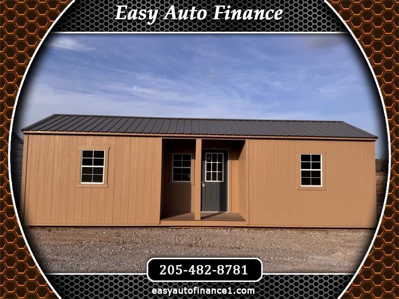 2025 Fox Valley Portable Buildings Center Cabin 12x32 