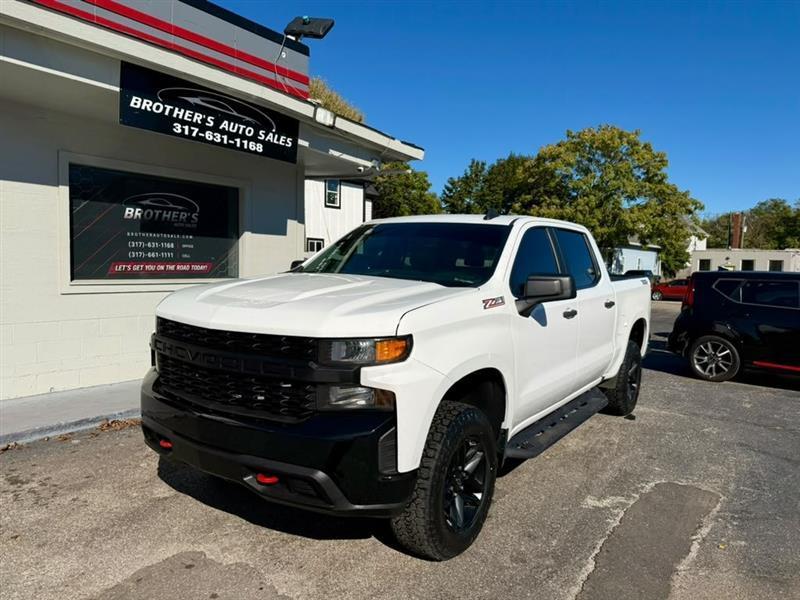Chevrolet Silverado 1500 Custom Trail Boss Crew Cab Long Box 4WD 2021