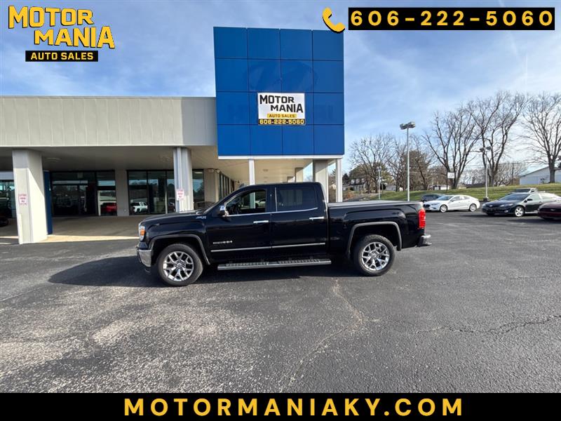 2015 GMC Sierra 1500 SLT Crew Cab Short Bed 4WD