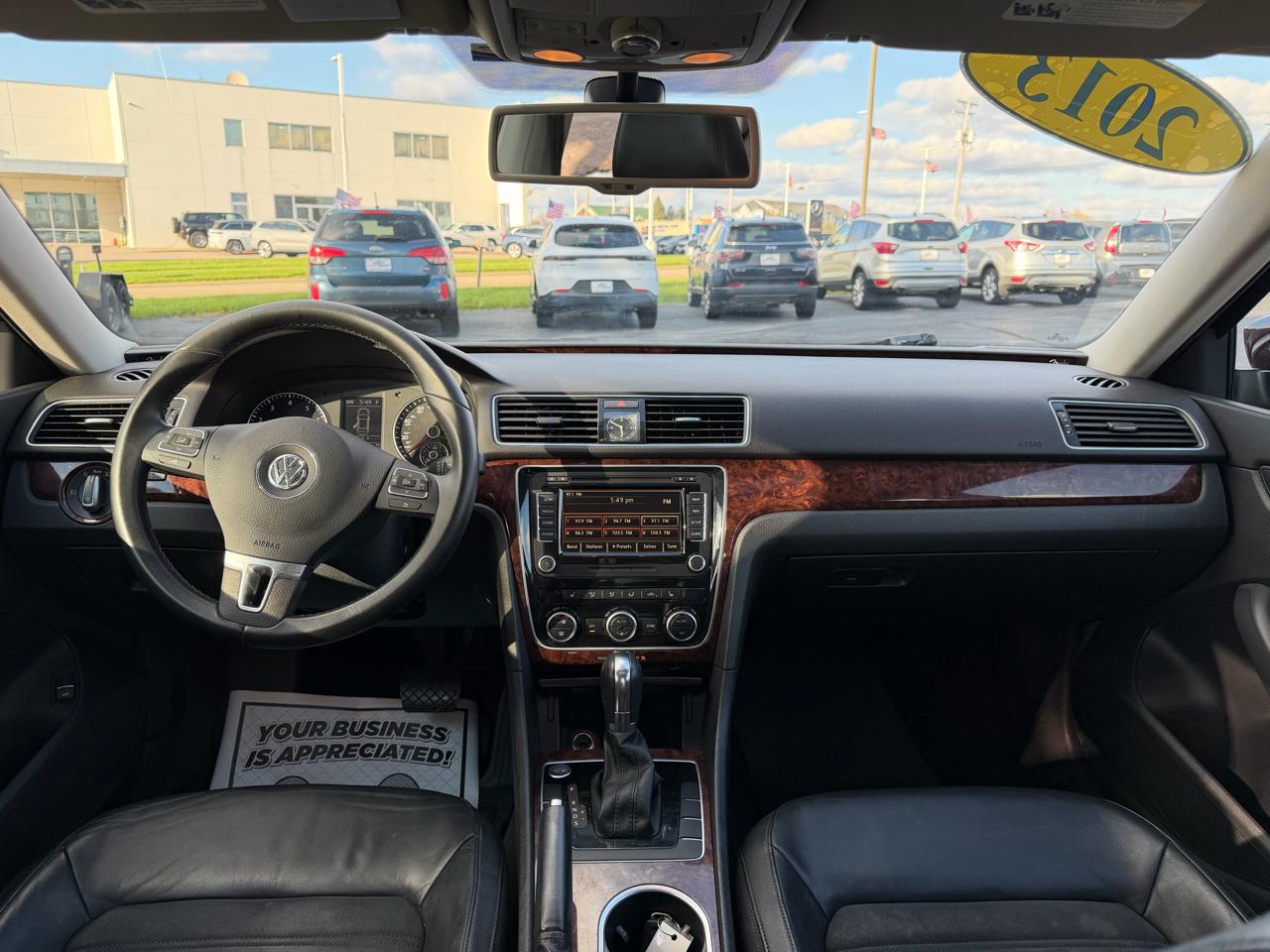 Volkswagen Passat 2.5L SEL Premium 2013