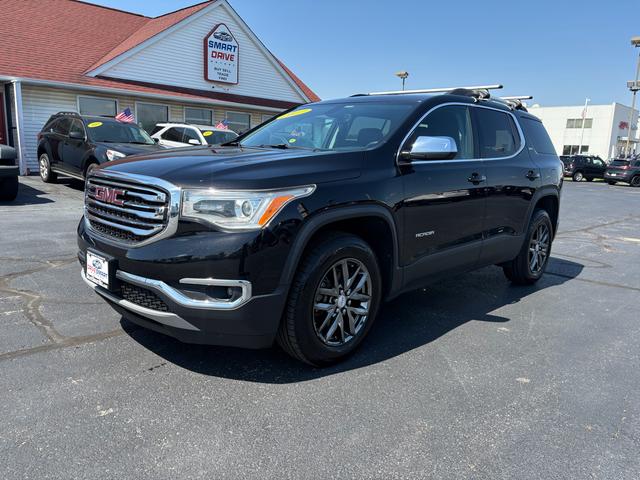 Black 2017 GMC Acadia SLT-1 FWD SUV / Crossover Front-Wheel Drive Automatic