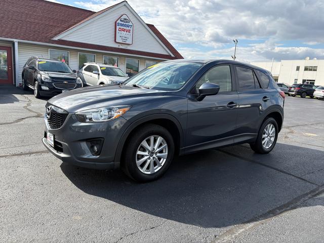 Gray 2013 Mazda CX-5 Touring SUV / Crossover Front-Wheel Drive Automatic