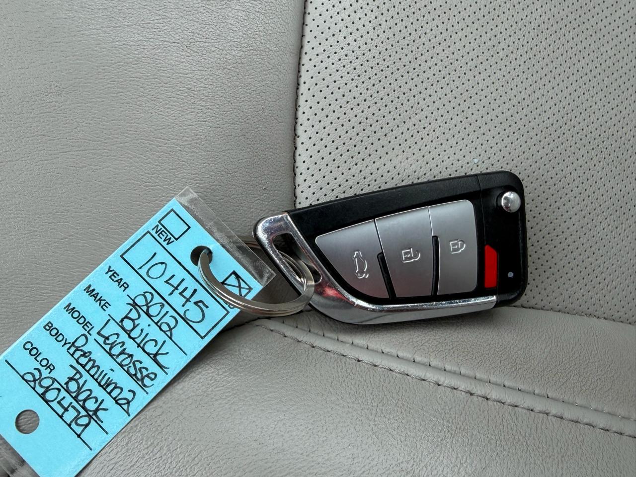Buick LaCrosse Premium Package 2, w/Leather 2012