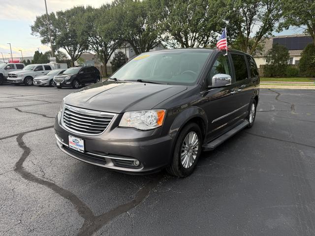 Gray 2016 Chrysler Town & Country Minivan Front-Wheel Drive Automatic