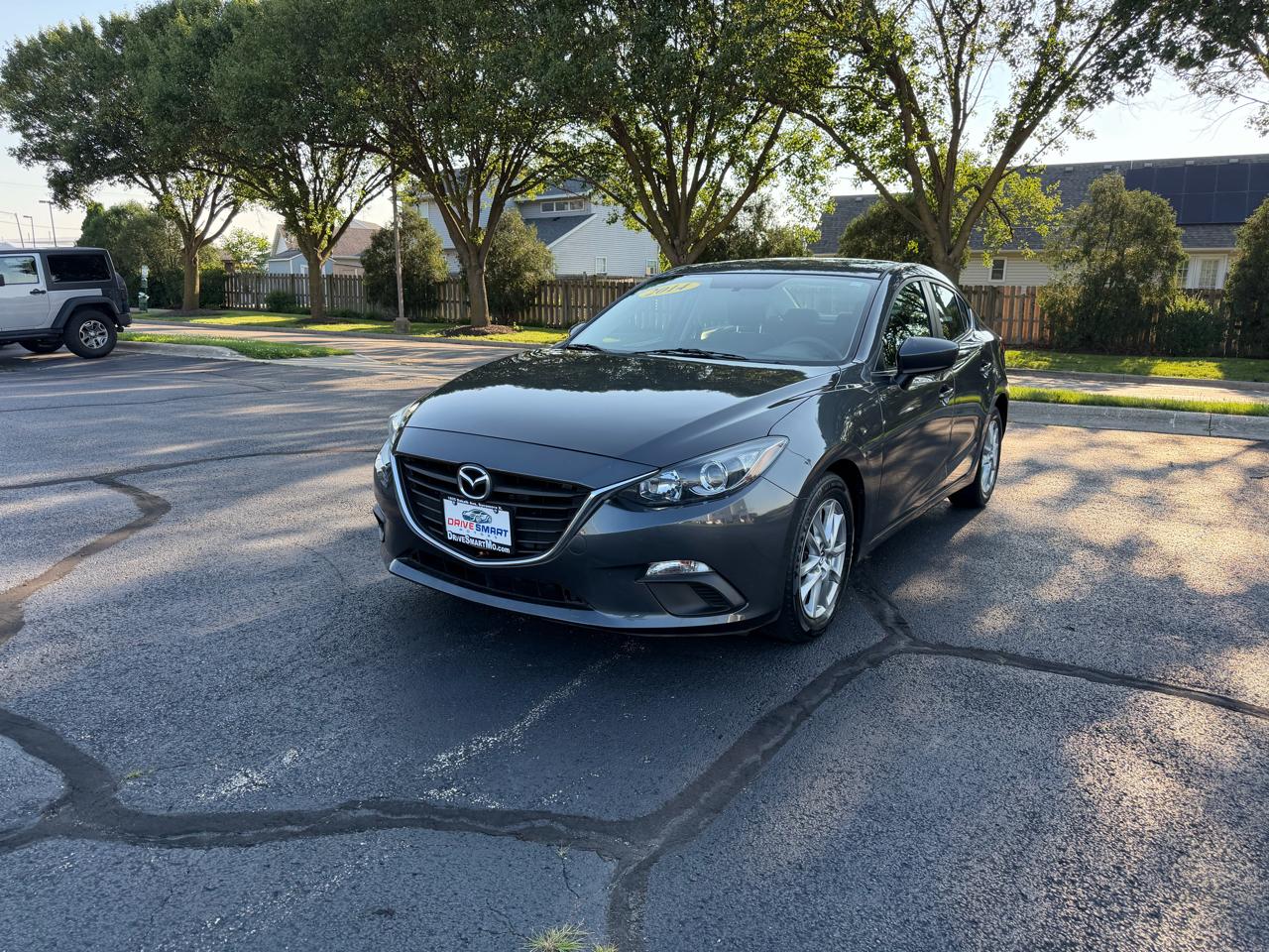 Gray 2014 Mazda MAZDA3 Sedan Front-Wheel Drive Automatic