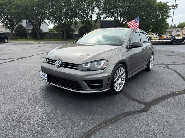 Gray 2015 Volkswagen Golf R Hatchback All-Wheel Drive Automatic
