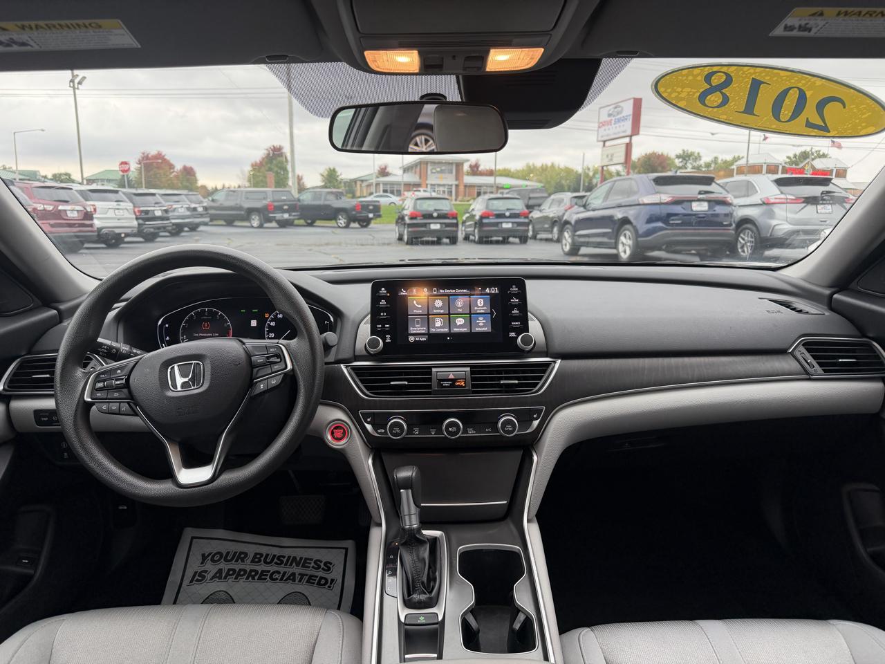 Honda Accord EX CVT 2018