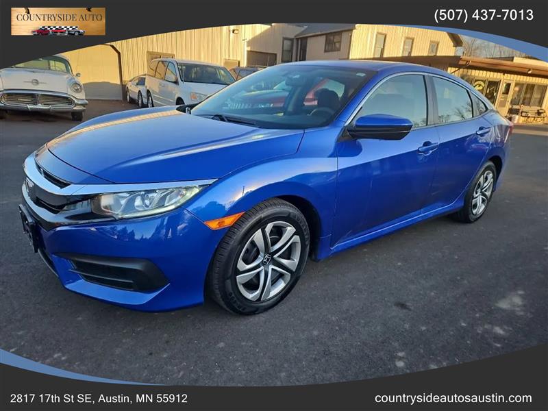 2018 Honda Civic LX Sedan 6MT