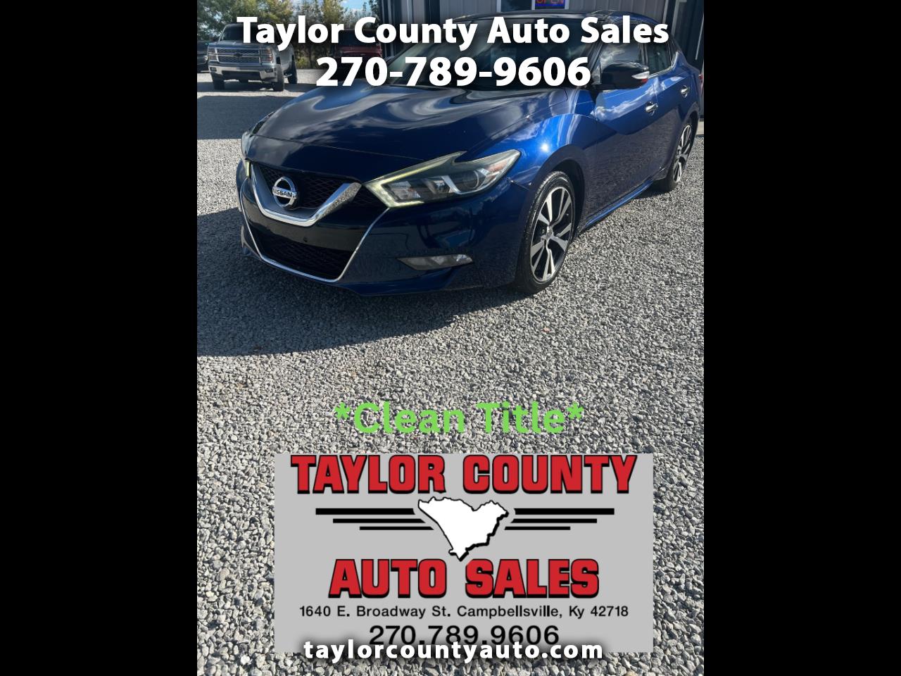 2016 Nissan Maxima 3.5 S