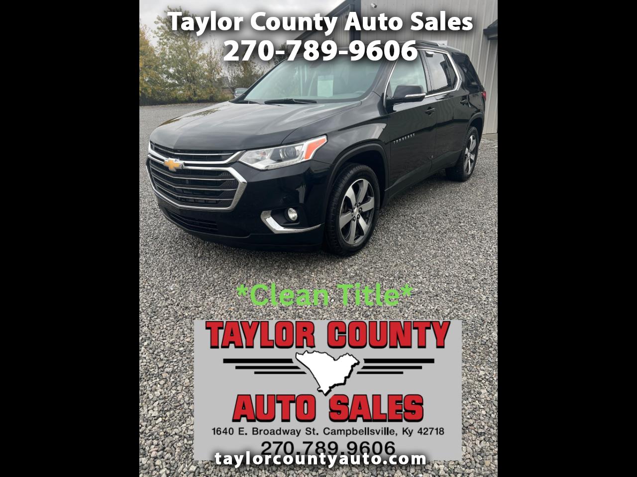 2018 Chevrolet Traverse LT Feather AWD