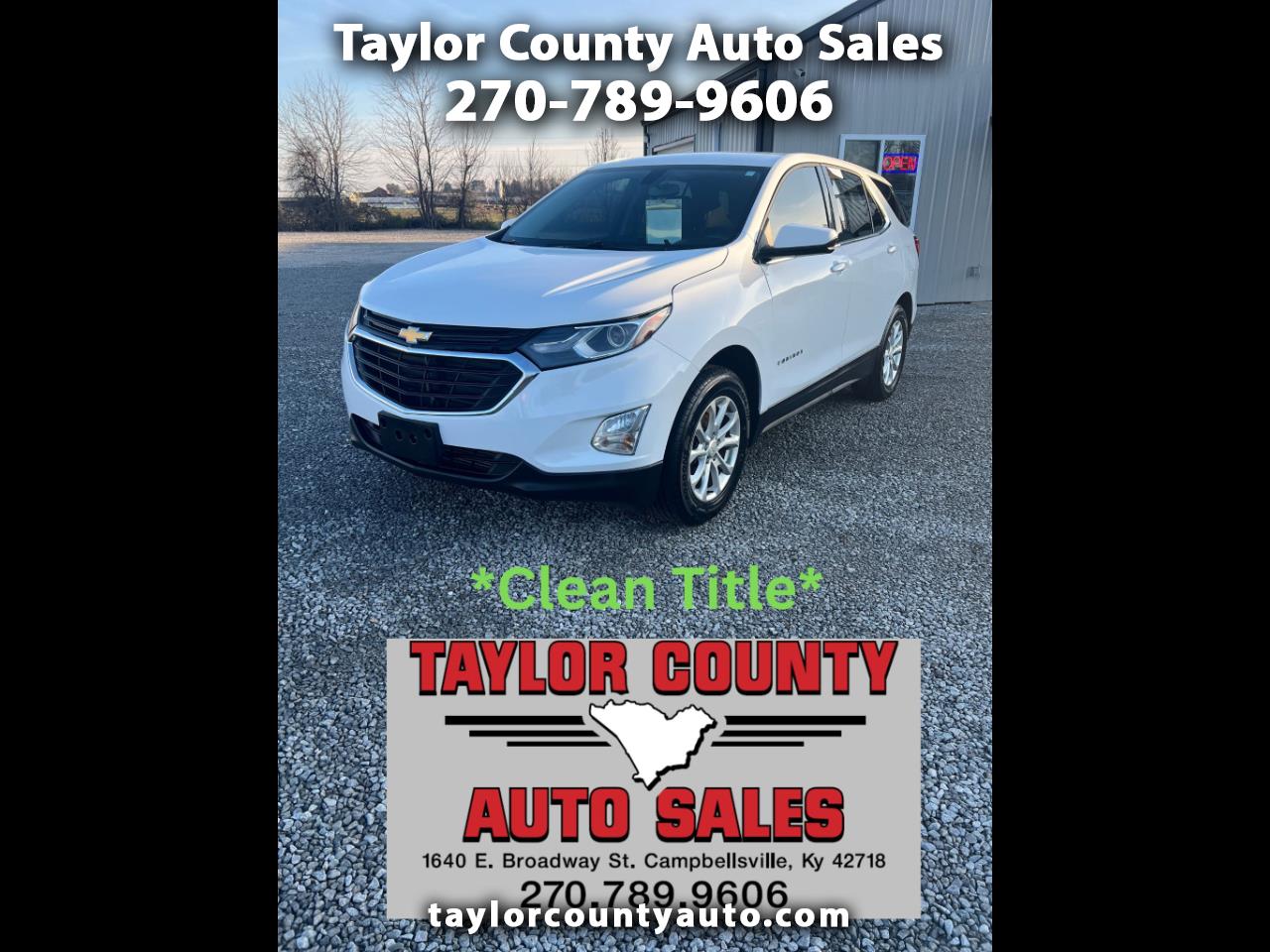 2018 Chevrolet Equinox LT AWD