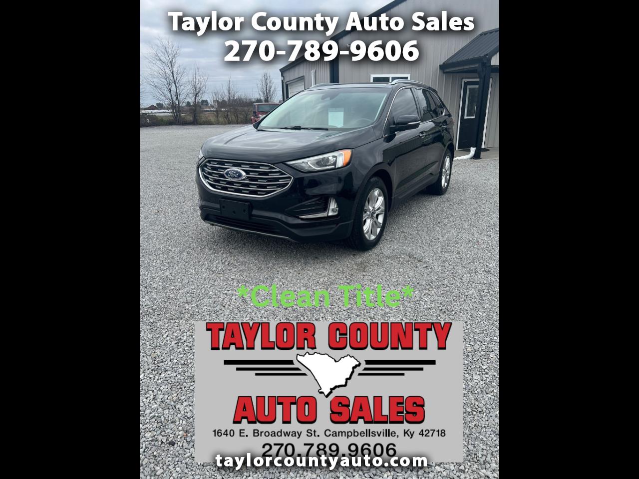 2020 Ford Edge Titanium's photo