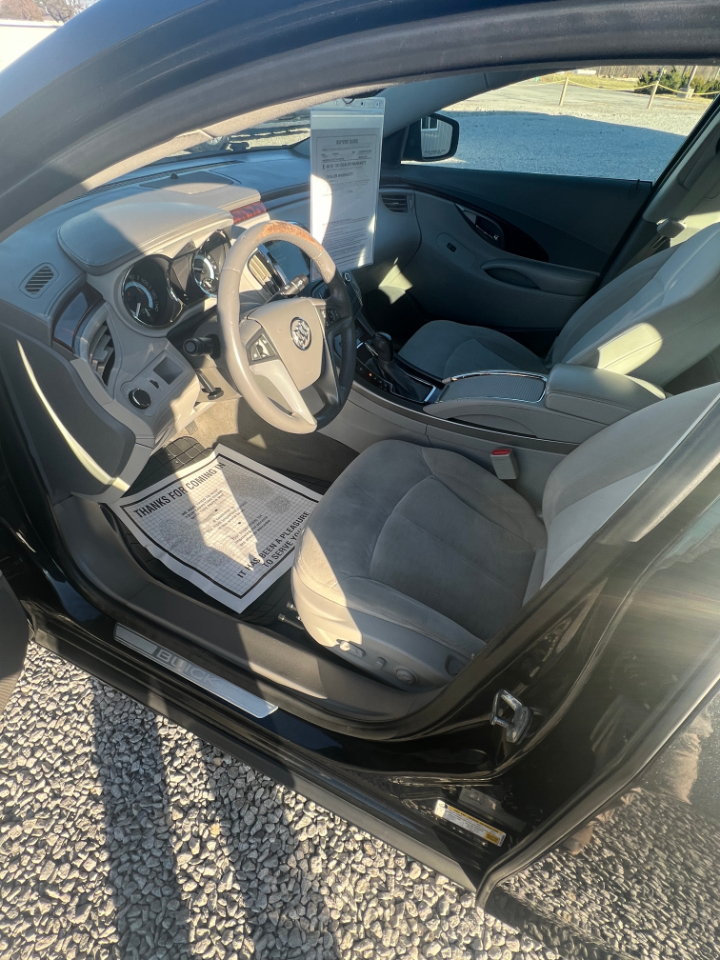 Buick LaCrosse Convenience Package 2012