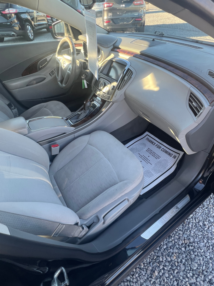 Buick LaCrosse Convenience Package 2012