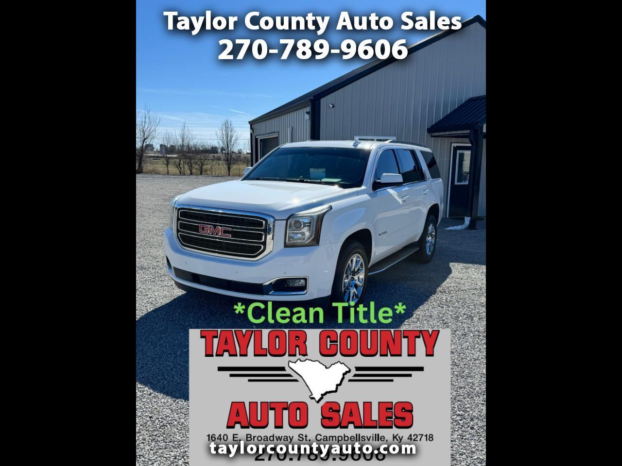 GMC Yukon SLE 4WD 2017