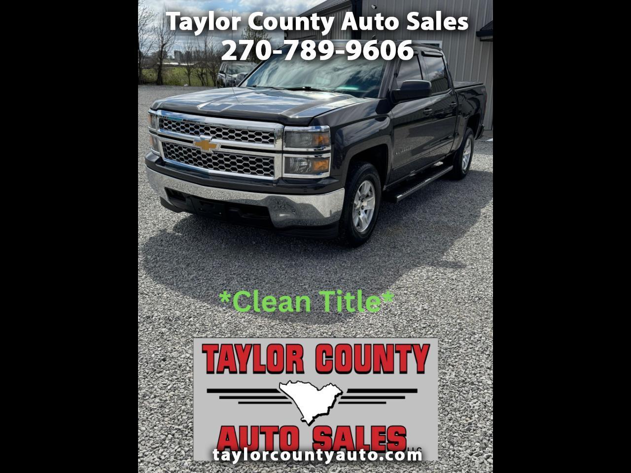 Chevrolet Silverado 1500 LT Crew Cab Long Box 4WD 2015