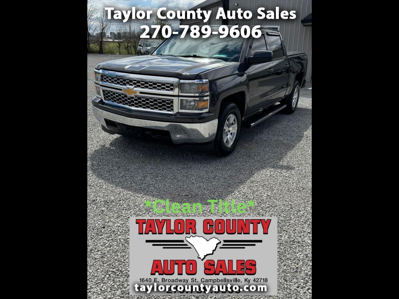 2015 Chevrolet Silverado 1500 LT Crew Cab Long Box 4WD