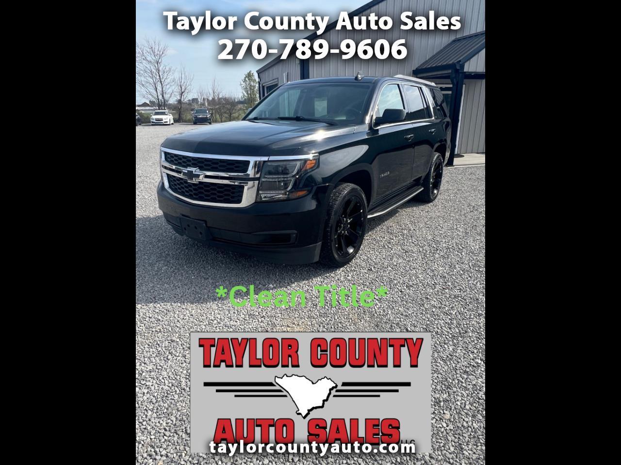 2015 Chevrolet Tahoe LT 4WD