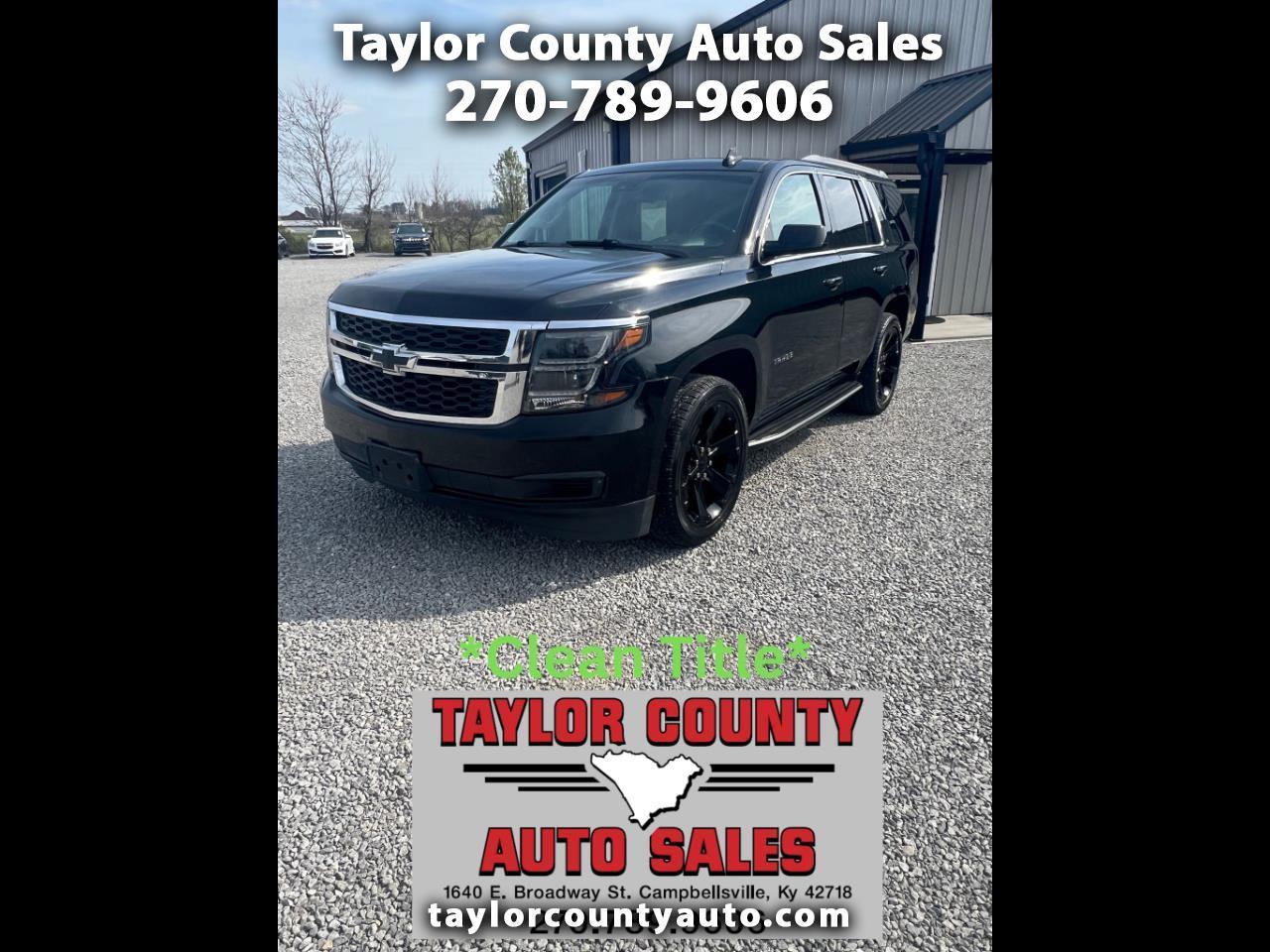 2015 Chevrolet Tahoe LT 4WD