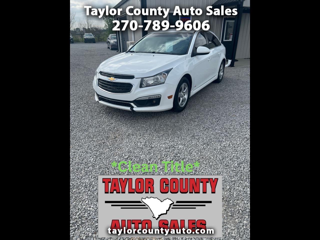 Chevrolet Cruze 1LT Auto 2015