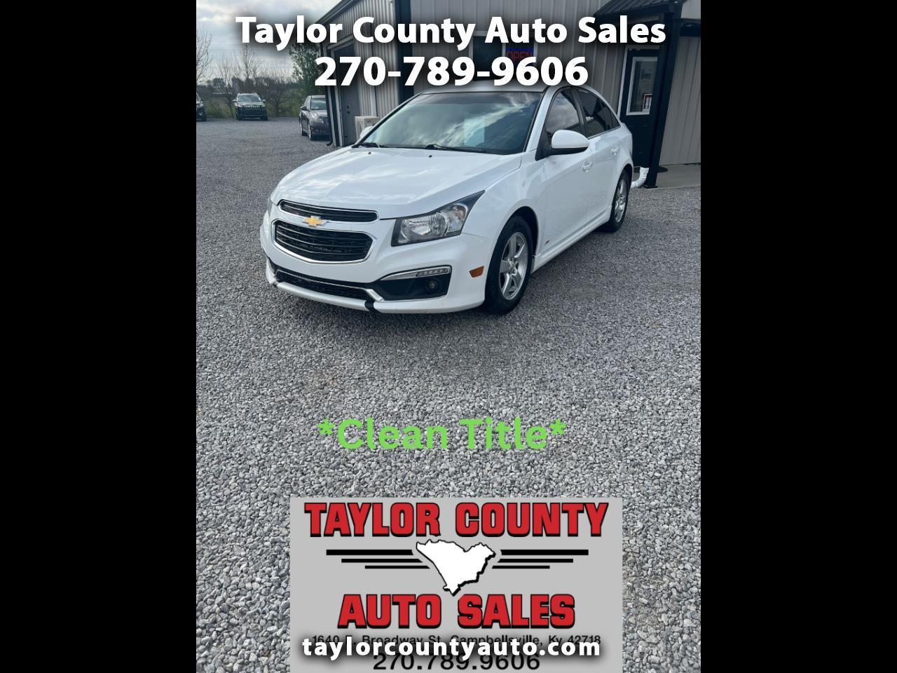 2015 Chevrolet Cruze 1LT Auto