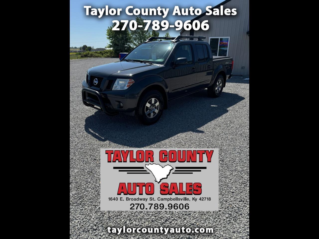 Nissan Frontier SL Crew Cab 4WD 2012