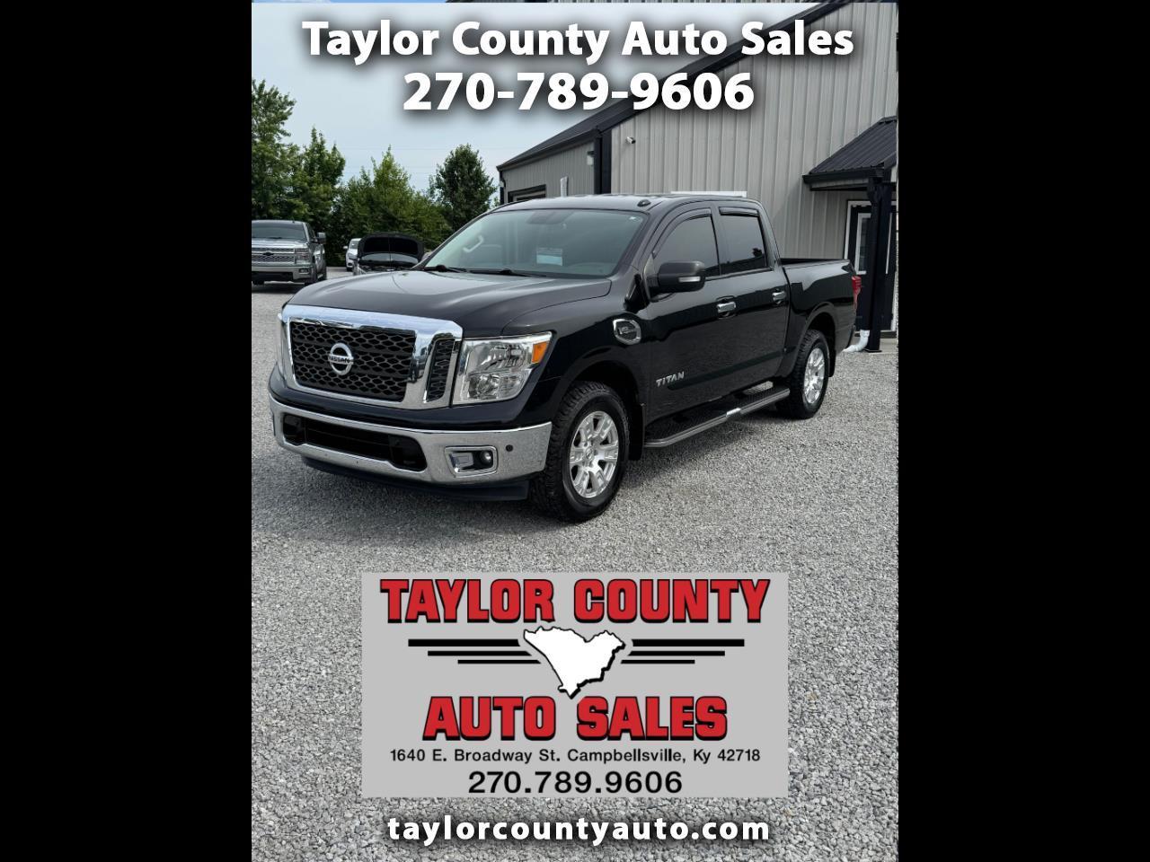 Nissan Titan SV Crew Cab 4WD 2017