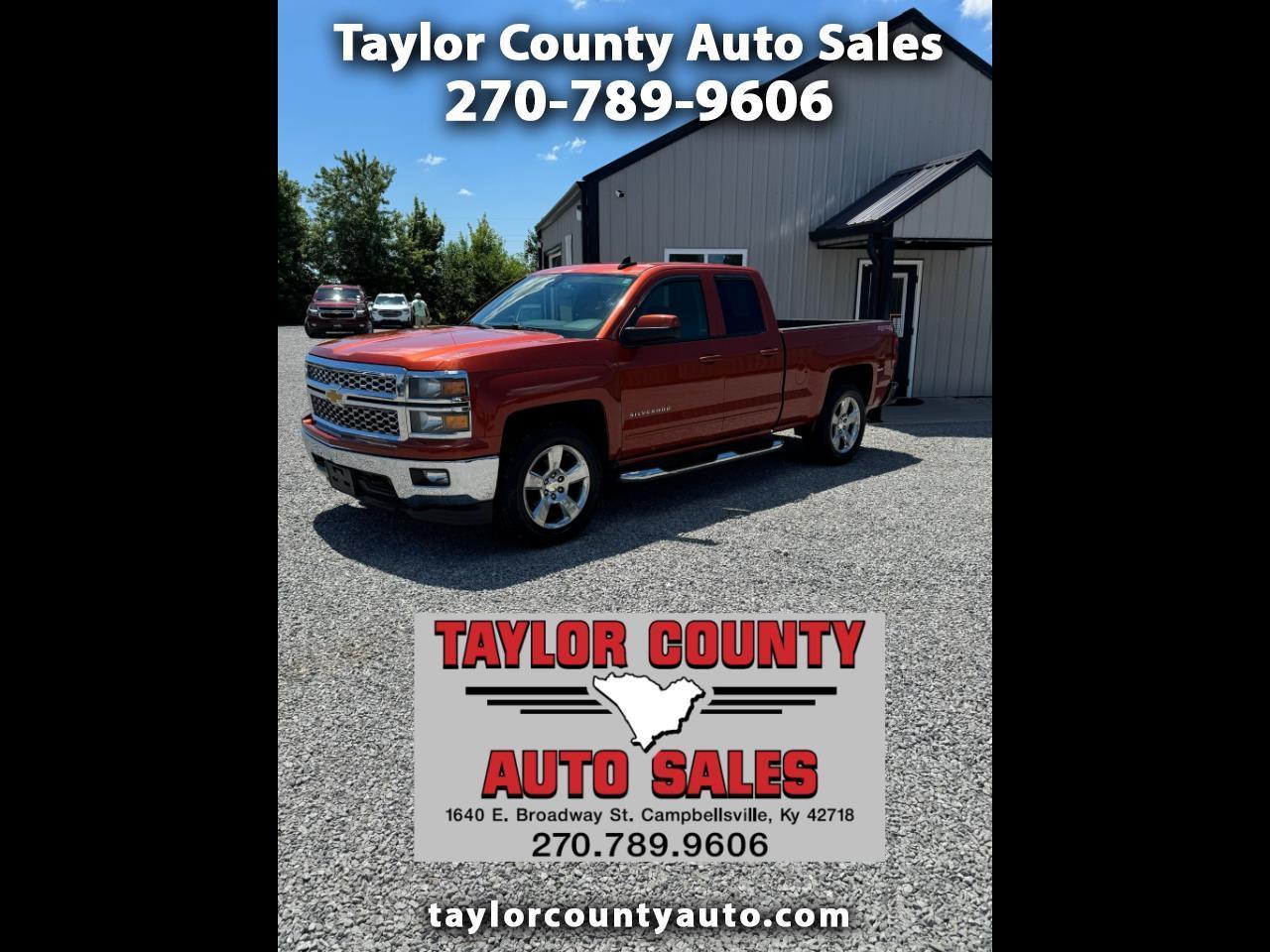 Chevrolet Silverado 1500 LT Double Cab 4WD 2015