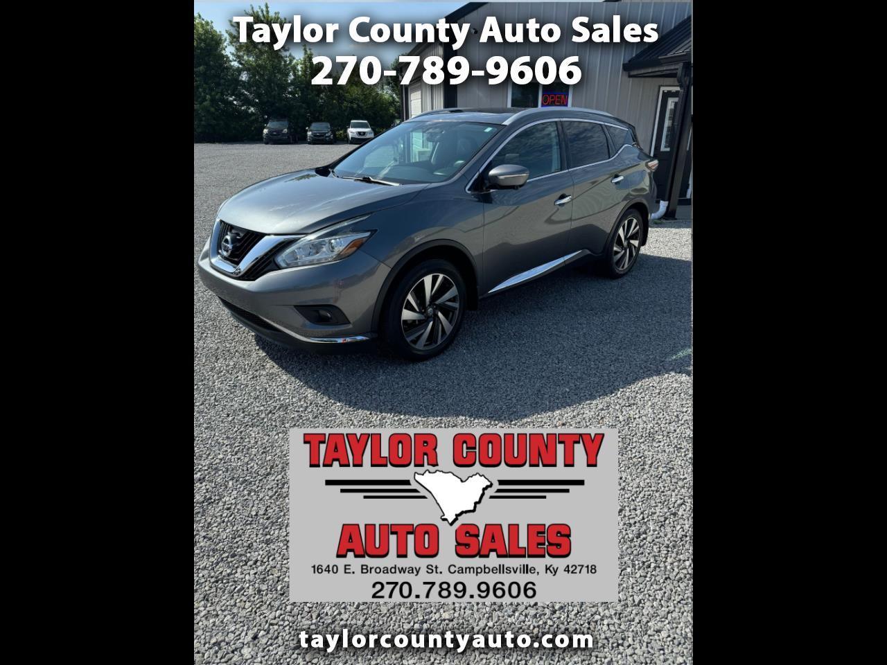 Nissan Murano Platinum AWD 2015