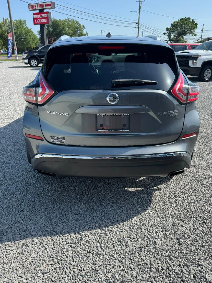 Nissan Murano Platinum AWD 2015