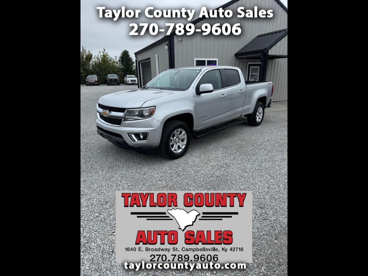 Chevrolet Colorado LT Crew Cab 4WD 2018