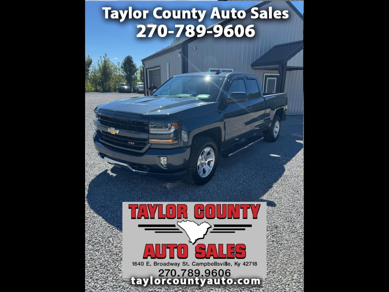 Chevrolet Silverado 1500 LT Double Cab 4WD 2017