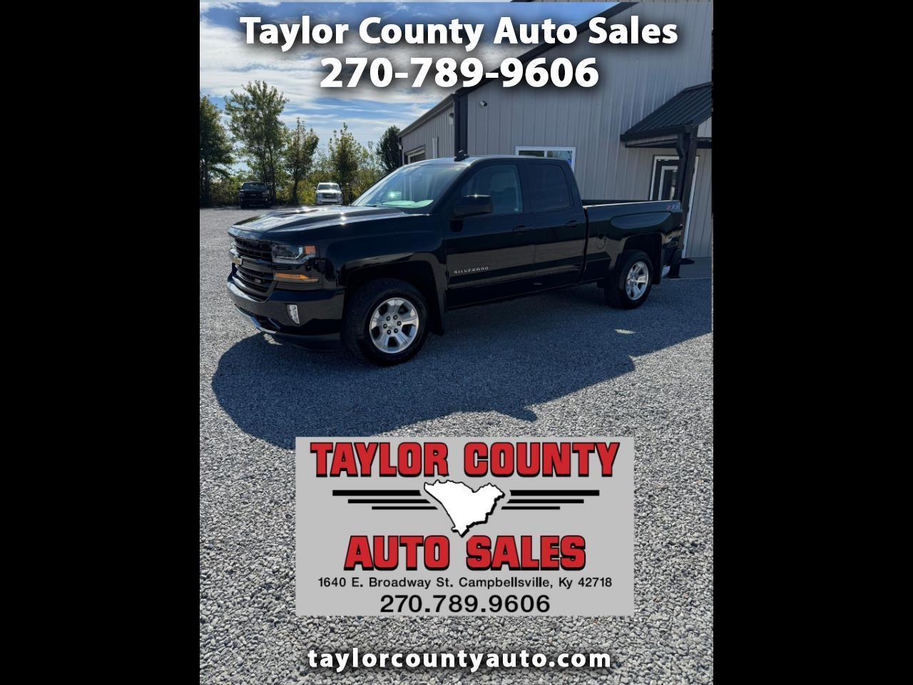 Chevrolet Silverado 1500 LT Double Cab 4WD 2018