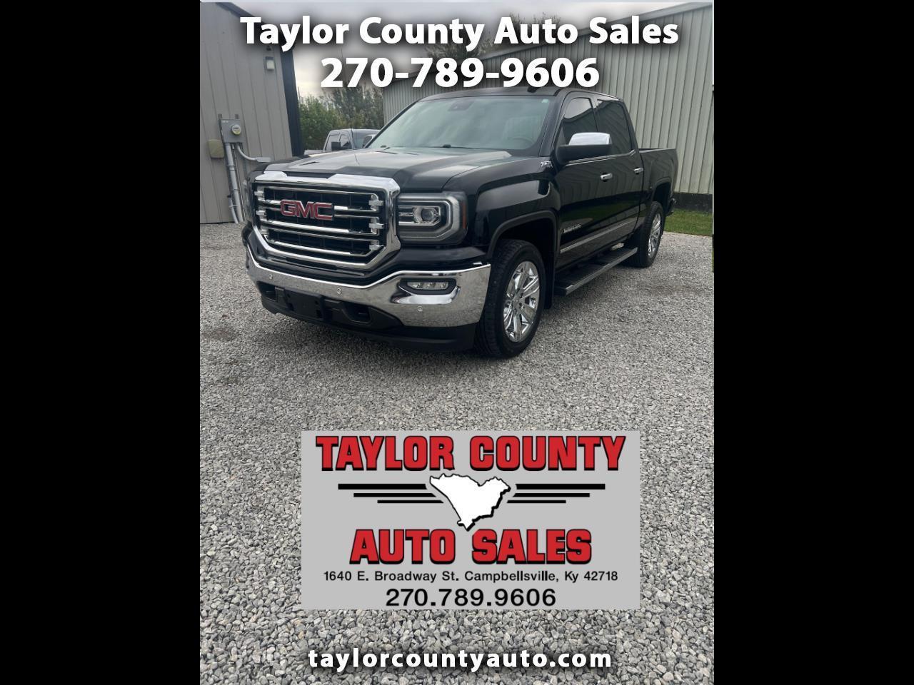 GMC Sierra 1500 SLT Crew Cab 4WD 2017