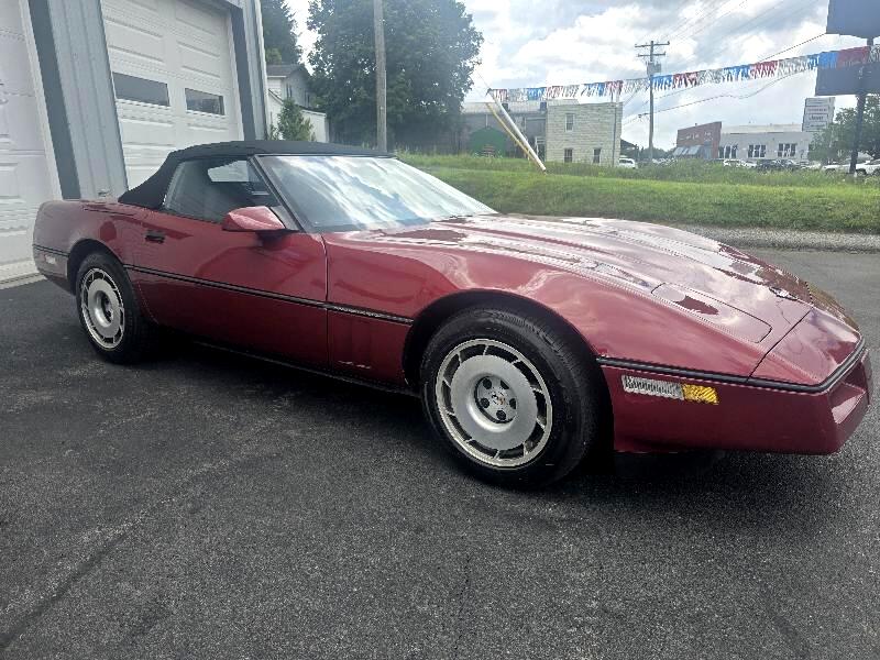 Chevrolet Corvette Convertible 1986 Chevrolet Corvette Convertible 1986